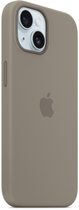 Панель Apple MagSafe Silicone Case для Apple iPhone 15 Clay (MT0Q3) - зображення 5