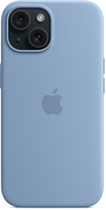Панель Apple MagSafe Silicone Case для Apple iPhone 15 Winter Blue (MT0Y3) - зображення 5