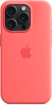 Панель Apple MagSafe Silicone Case для Apple iPhone 15 Pro Guava (MT1G3) - зображення 4