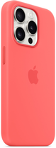 Панель Apple MagSafe Silicone Case для Apple iPhone 15 Pro Guava (MT1G3) - зображення 5