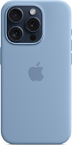 Панель Apple MagSafe Silicone Case для Apple iPhone 15 Pro Winter Blue (MT1L3) - зображення 2