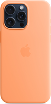 Etui Apple MagSafe Silicone Case do Apple iPhone 15 Pro Max Orange Sorbet (MT1W3) - obraz 2