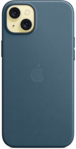 Панель Apple MagSafe FineWoven Case для Apple iPhone 15 Plus Pacific Blue (MT4D3) - зображення 3