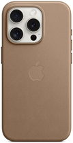 Панель Apple MagSafe FineWoven Case для Apple iPhone 15 Pro Taupe (MT4J3) - зображення 4