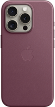 Панель Apple MagSafe FineWoven Case для Apple iPhone 15 Pro Mulberry (MT4L3) - зображення 1