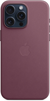Панель Apple MagSafe FineWoven Case для Apple iPhone 15 Pro Max Mulberry (MT4X3) - зображення 2