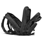 Тактический военный рюкзак 55 л ВСУ SHTURM Черный - изображение 4