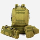 Тактический рюкзак ESDY NB-04GR 35 л One size Зеленый - изображение 1