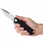 Нож складной ANV Knives Z100 Liner lock, G10, Plain Edge ANVZ100-008 Черный (2000980604487) - изображение 5