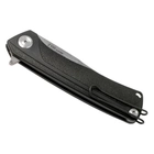 Нож складной ANV Knives Z100 Liner lock, GRN, Plain Edge ANVZ100-047 Черный (2000980604524) - изображение 6