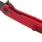 Нож складной ANV Knives Z100 DLC, Liner lock, G10, Plain Edge ANVZ100-025 Красный (2000980604555) - изображение 4