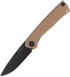 Нож складной ANV Knives Z200 DLC, Liner lock, G10, Plain Edge ANVZ200-020 Койот (2000980604630) - изображение 1