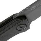 Ніж складаний ANV Knives Z200 DLC, Liner lock, GRN, Plain Edge ANVZ200-040 Чорний (2000980604654) - зображення 7