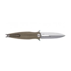 Нож складной ANV Knives Z400 Liner lock, G10, Plain Edge ANVZ400-006 Оливковый (2000980604678) - изображение 2