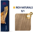 Farba do włosów Wella Professionals Koleston Perfect Me+ Rich Naturals 9/1 60 ml (8005610627748) - obraz 2