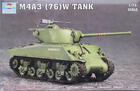 Model do sklejania i pomalowania Trumpeter Sherman M4A3 (76)W Tank (MTR-07226) - obraz 1