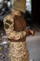 Форма мультикам демісезонна тактична multicam з наколінниками костюм мультикам військова форма одягу ЗСУ 48 - зображення 3