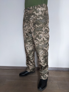 Штани утеплені на флісі тактичні, військові ЗСУ зимові піксель Розмір XL (52) - зображення 4