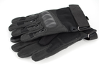 Тактичні рукавички з пальцями 9004_XL_Black - зображення 3