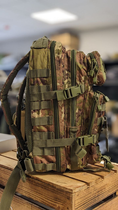 Рюкзак военный тактический Mil-Tec 20 л Камуфляж US ASSAULT PACK SM VEGETATO W/L (14002042-20) - изображение 4