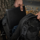 Тактичний рюкзак M-Tac Intruder Pack Black з відсіком для гідратора, ноутбука та планшета - зображення 8
