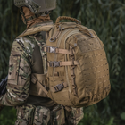 Штурмовой рюкзак 25 л M-Tac Mission Pack Laser Cut Coyote с местом для гидратора и D-кольцах на плечах - изображение 10