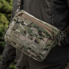 Однолямочная тактическая сумка M-Tac Admin Admin Bag Elite Multicam с отсеком для пистолета - изображение 7