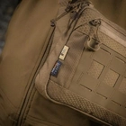 Однолямочная тактическая сумка M-Tac Admin Bag Elite Coyote с отсеком для пистолета - изображение 5