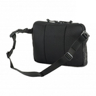 Однолямочная тактическая сумка M-Tac Admin Bag Elite Multicam Black/Black с отсеком для пистолета - изображение 4