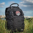 Штурмовий рюкзак 25 л M - Tac Mission Pack Laser Cut Black з місцем для гідратора і D- кільцях на плечах - зображення 7