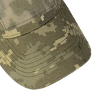 Тактична кепка бейсболка Tactic Canvas ММ14 Camotec розмір Універсальний - изображение 6