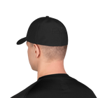Тактична кепка бейсболка Tactic SoftShell Black Camotec Універсальний - зображення 3