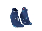 Спортивні безшовні низькі шкарпетки Pro Racing Socks V4.0 Run Low, Sodalite/Fluo Blue, T3 (41-44)