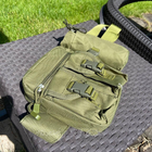 Поясная тактическая сумка А33 военная бананка олива зелёная - изображение 3