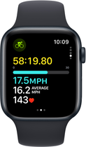 Smartwatch Apple Watch SE (2023) GPS 44mm Midnight Aluminium Case with Midnight Sport Band - M/L (MRE93) - obraz 6