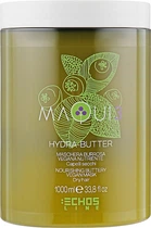 Живильна маска для волосся Echosline Maqui 3 Hydra-Butter Vegan Mask 1 л (8008277238722)