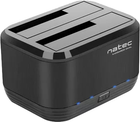Док-станція NATEC Kangaroo Dual для HDD/SSD 2.5/3.5" USB 3.0 (NSD-0955) - зображення 3