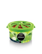 Ароматизатор Aroma Car Organic Green Tea Green Apple гелевый 40g освежитель воздуха для автомобиля фруктовый аромат (DO-LI_33S)