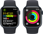 Smartwatch Apple Watch Series 9 GPS 41mm Midnight Aluminium Case with Midnight Sport Band - S/M (MR8W3) - obraz 8