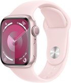 Смарт-годинник Apple Watch Series 9 GPS 41mm Pink Aluminium Case with Pink Sport Band - M/L (MR943) - зображення 1