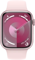 Смарт-годинник Apple Watch Series 9 GPS 45mm Pink Aluminium Case with Pink Sport Band - M/L (MR9H3) - зображення 2