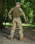 Военная тактическая форма Мультикам с наколенниками, летняя военная форма мультикам Multicam костюм демисезонный 54 - изображение 8