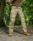 Тактичні штани з наколінниками Мультикам, брюки мультикам військові штани мультикам multicam бойові штани ЗСУ 56 - зображення 10