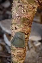 Тактичні штани Мультикам з наколінниками військові, камуфляжні тактичні штани брюки мультикам бойові штани multicam 58 - зображення 6