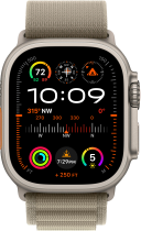 Смарт-годинник Apple Watch Ultra 2 GPS + Cellular 49mm Titanium Case with Olive Alpine Loop - Medium (MREY3) - зображення 2