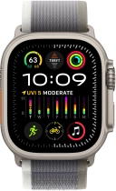 Смарт-годинник Apple Watch Ultra 2 GPS + Cellular 49mm Titanium Case with Green/Grey Trail Loop - M/L (MRF43) - зображення 2