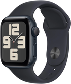 Смарт-годинник Apple Watch SE (2023) GPS + Cellular 44mm Midnight Aluminium Case with Midnight Sport Band - S/M (MRH53) - зображення 1