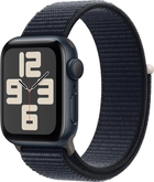 Smartwatch Apple Watch SE (2023) GPS + Cellular 44mm Midnight Aluminium Case with Midnight Sport Loop (MRHC3) - obraz 1