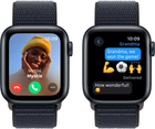 Smartwatch Apple Watch SE (2023) GPS + Cellular 44mm Midnight Aluminium Case with Midnight Sport Loop (MRHC3) - obraz 4