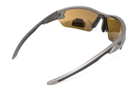 Защитные очки Venture Gear Tactical Semtex 2.0 Gun Metal (bronze) Anti-Fog, коричневые в оправе цвета "тёмный металлик" - изображение 2
